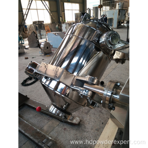 3D swing powder mixer for pharmaceutical food